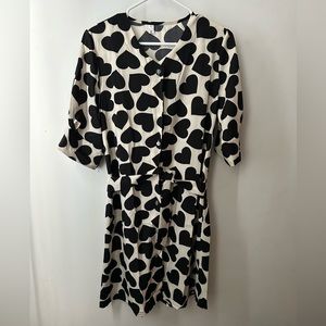 Heart Prints dress size XXL
